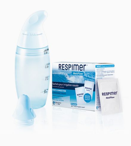 Respimer Netiflow® nasal irrigator - Laboratoire de la Mer